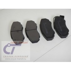 Колодки тормозные передние дисковые R15 Fiat Ducato 2.3 JTD (77362219) TKE